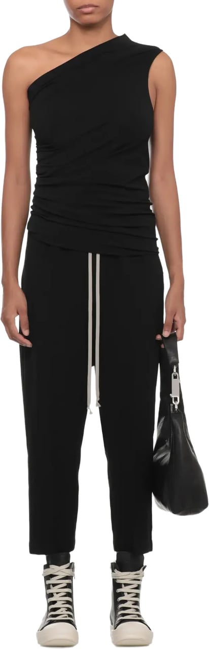 Rick Owens Top Athena T Black Zwart