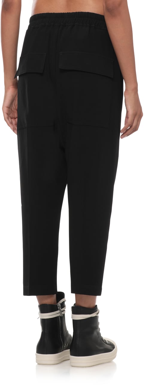 Rick Owens Trousers Black Zwart