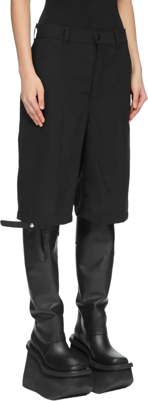Rick Owens Shorts Work Shorts Black Zwart