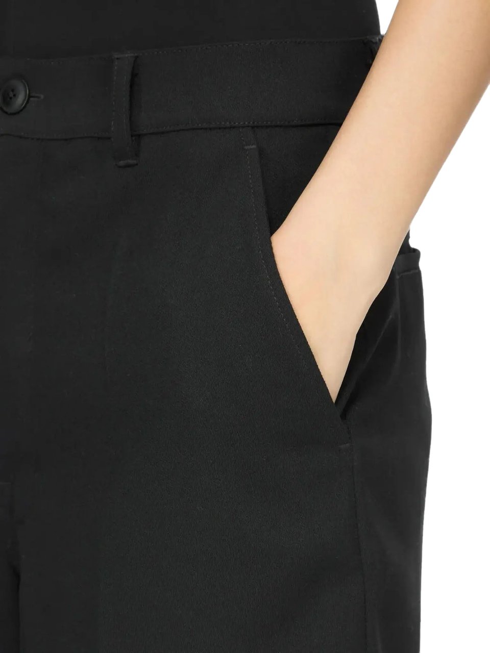 Rick Owens Shorts Work Shorts Black Zwart
