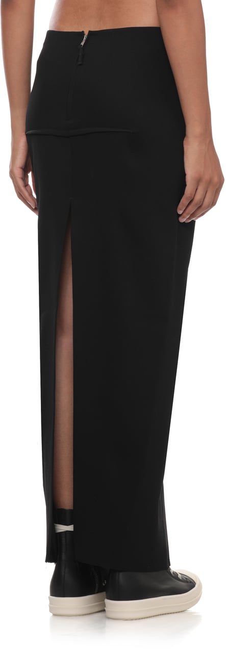 Rick Owens Skirts Nera Zwart