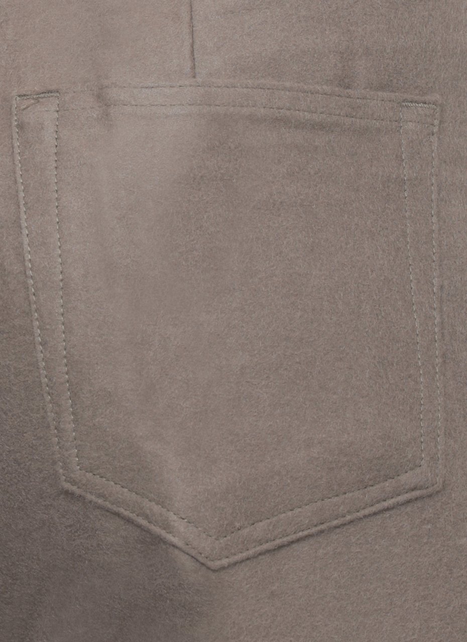 Rick Owens Trousers Grey Taupe