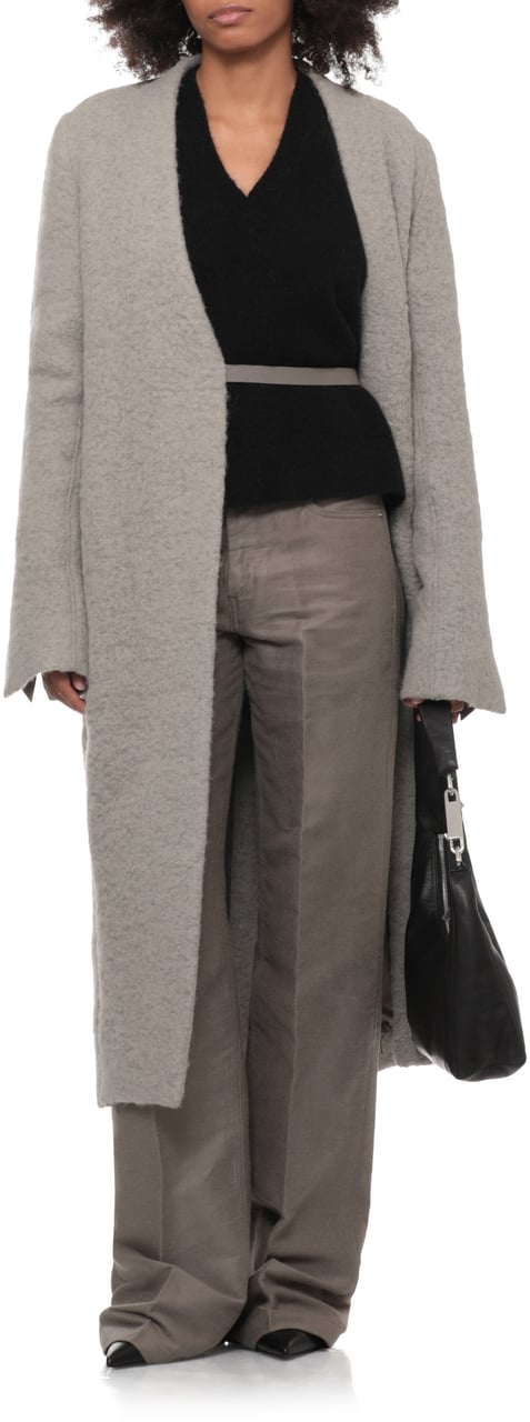 Rick Owens Trousers Grey Taupe