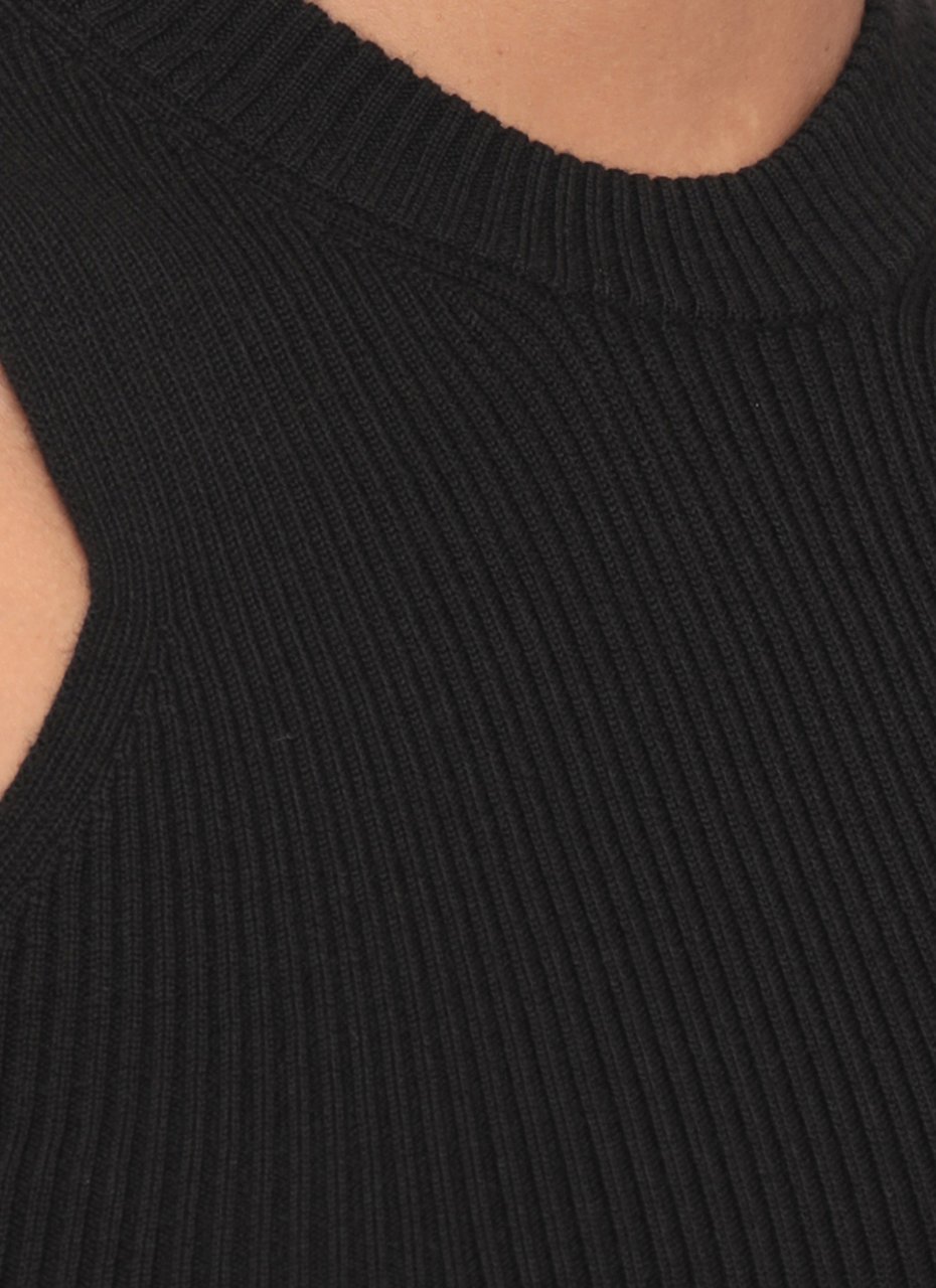 Rick Owens Top Black Zwart