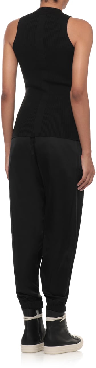 Rick Owens Top Black Zwart