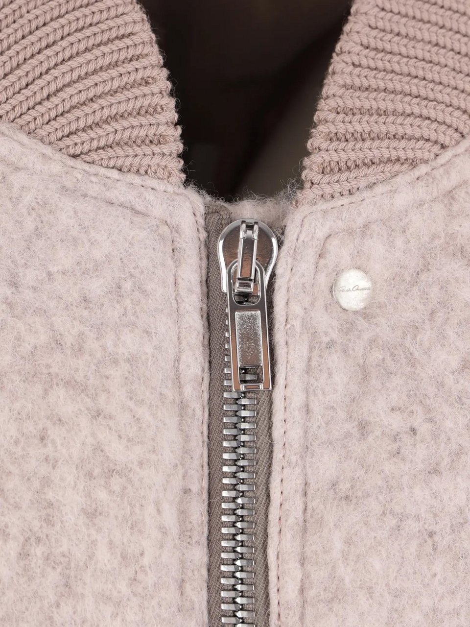 Rick Owens Bomber Secchia Cropped Flight Rose Divers