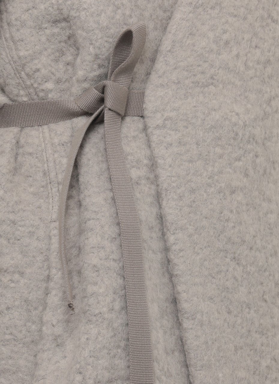 Rick Owens Coats Grey Lichtgrijs