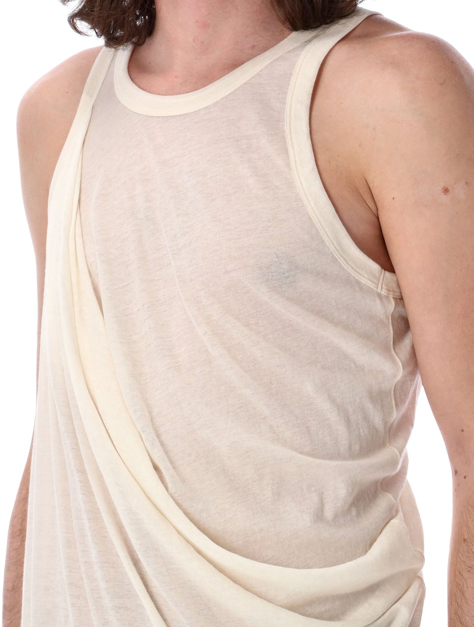 Rick Owens Anthem tank top Neutraal