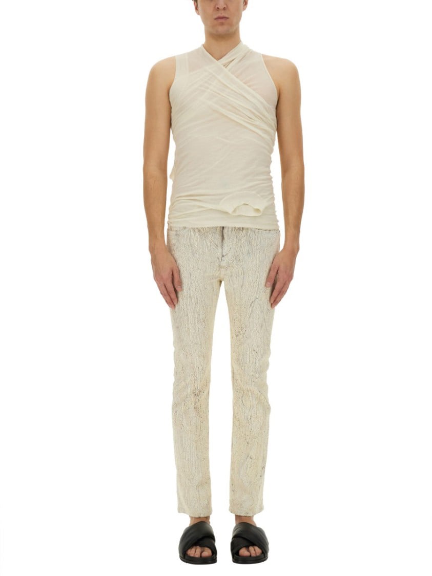 Rick Owens "I-Headon Utility" Pants Neutraal