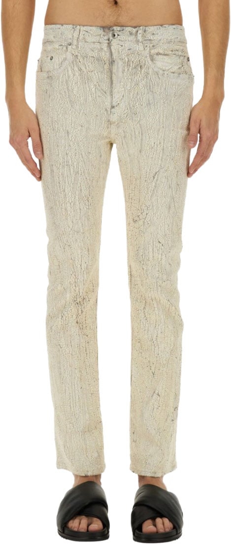 Rick Owens "I-Headon Utility" Pants Neutraal