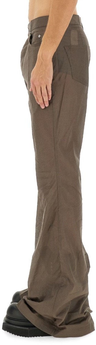 Rick Owens Bootcut Pants Grijs