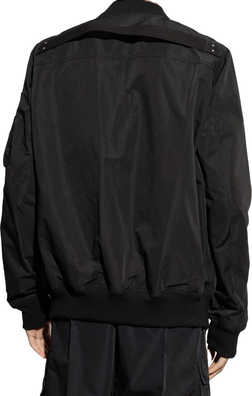 Rick Owens Coats Black Zwart