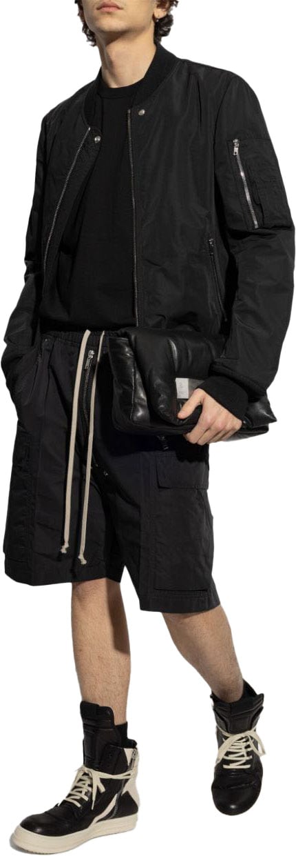 Rick Owens Coats Black Zwart