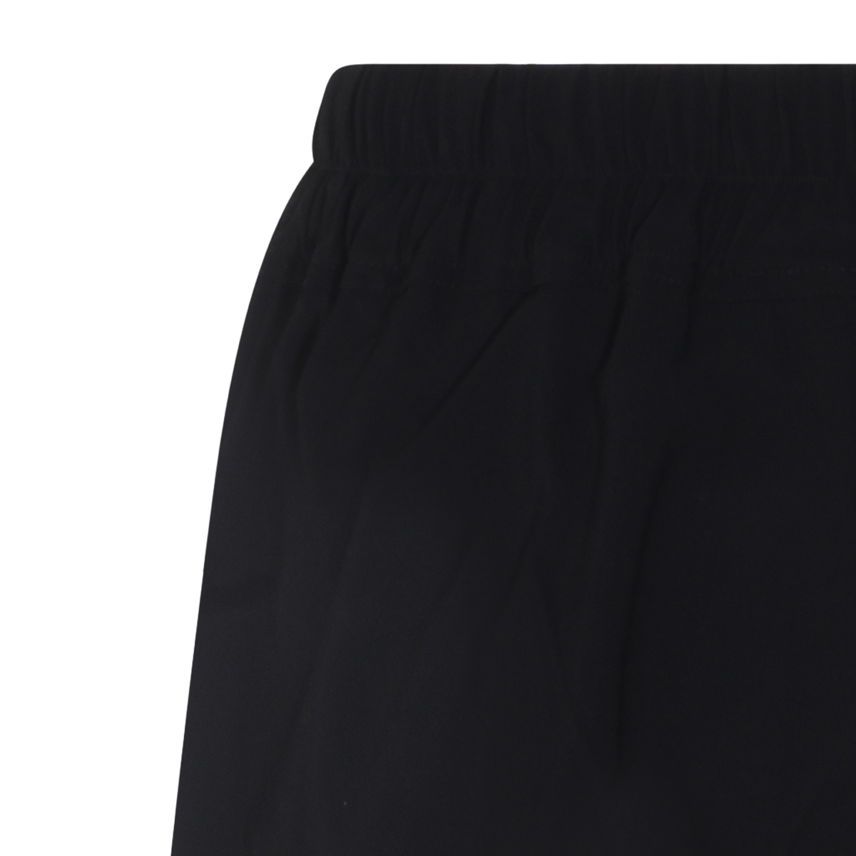 Rick Owens Minimalist Contrasting Drawstring Swim Shorts Zwart