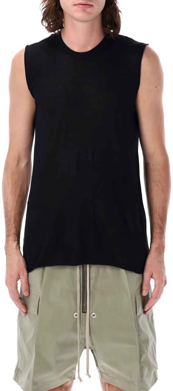 Rick Owens Rick Owens Basic SL T-shirt Zwart