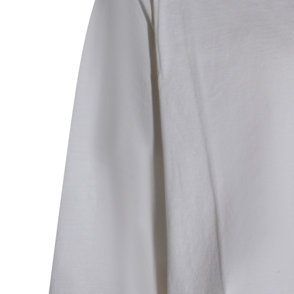 Rick Owens Oversized White T-Shirt With Seamless Design Wit