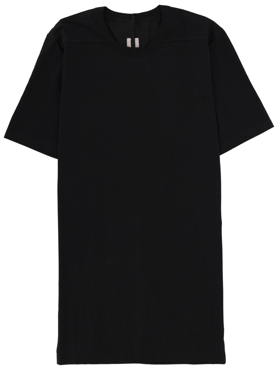 Rick Owens Neutral Level T Fine Back Seam T-Shirt Zwart