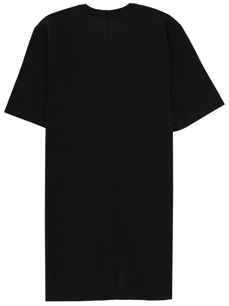 Rick Owens Neutral Level T Fine Back Seam T-Shirt Zwart
