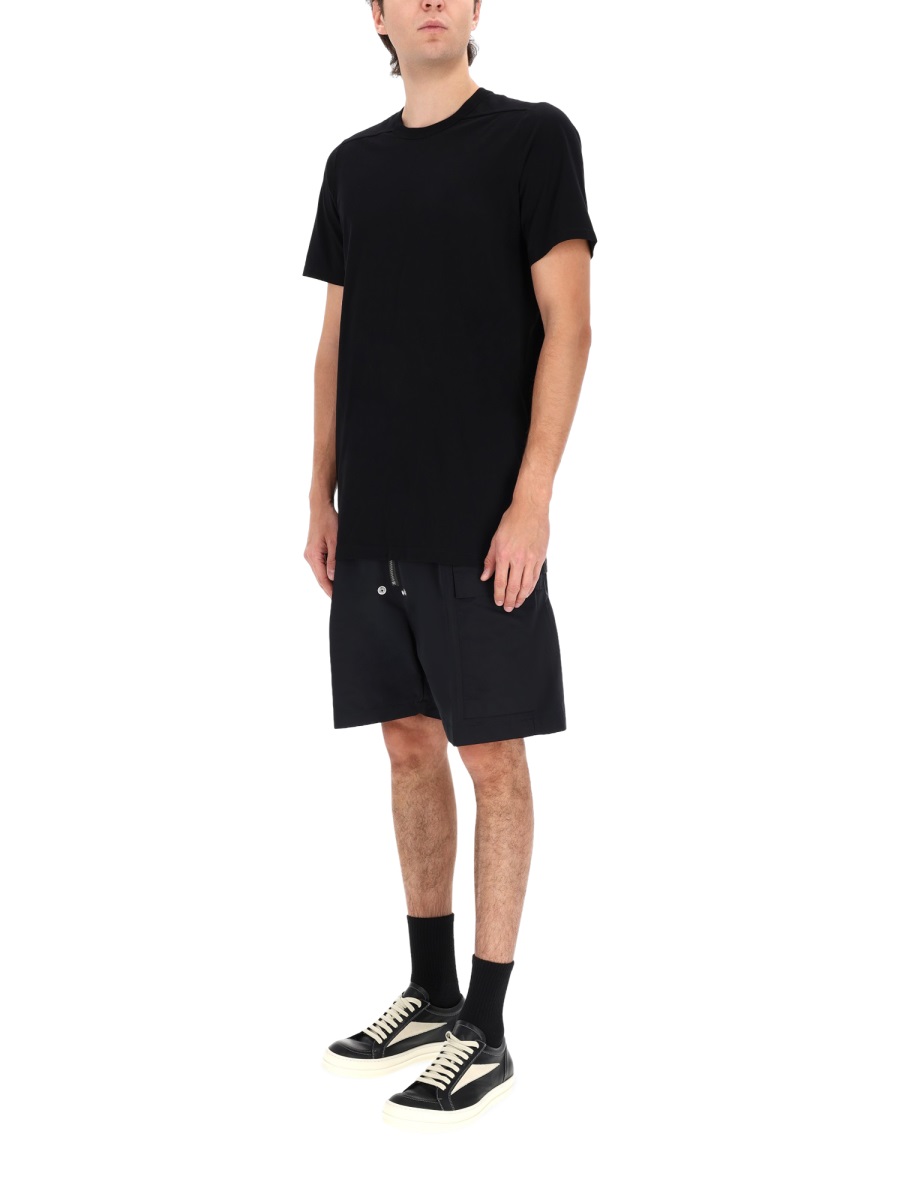 Rick Owens Neutral Level T Fine Back Seam T-Shirt Zwart