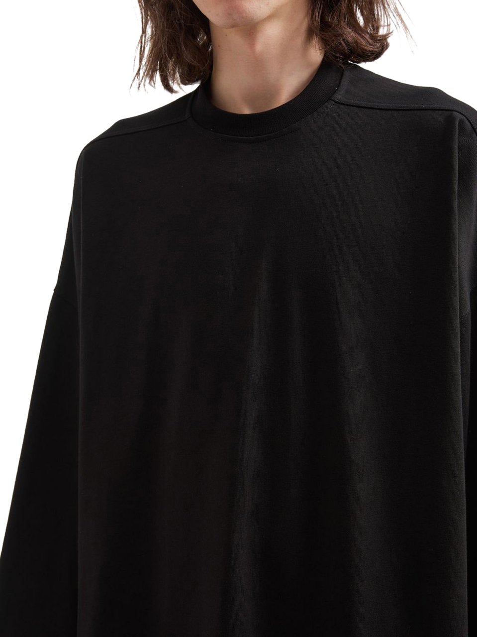 Rick Owens T-Shirts And Polos Black Zwart