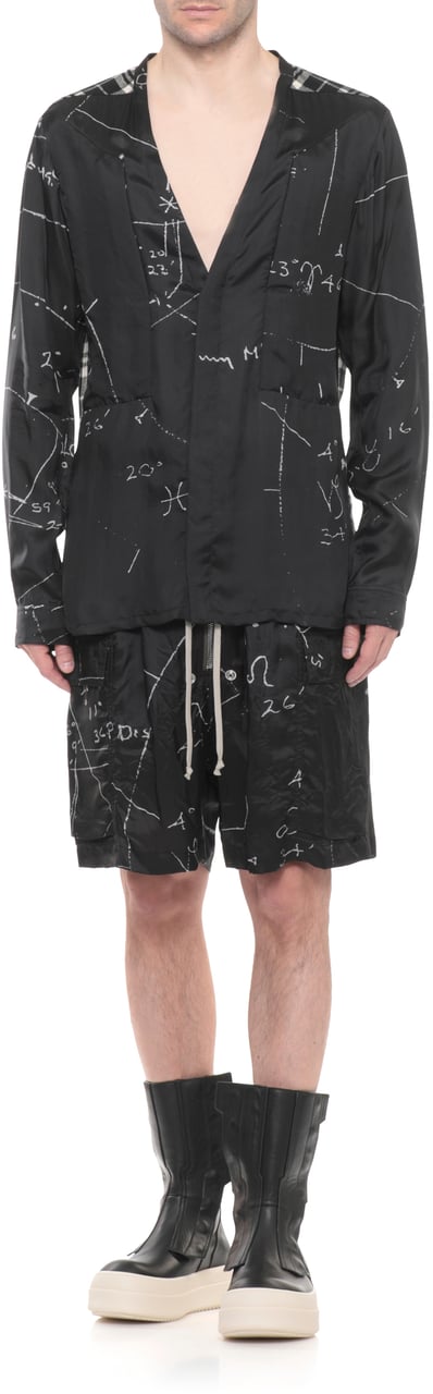 Rick Owens Shirts Black Zwart