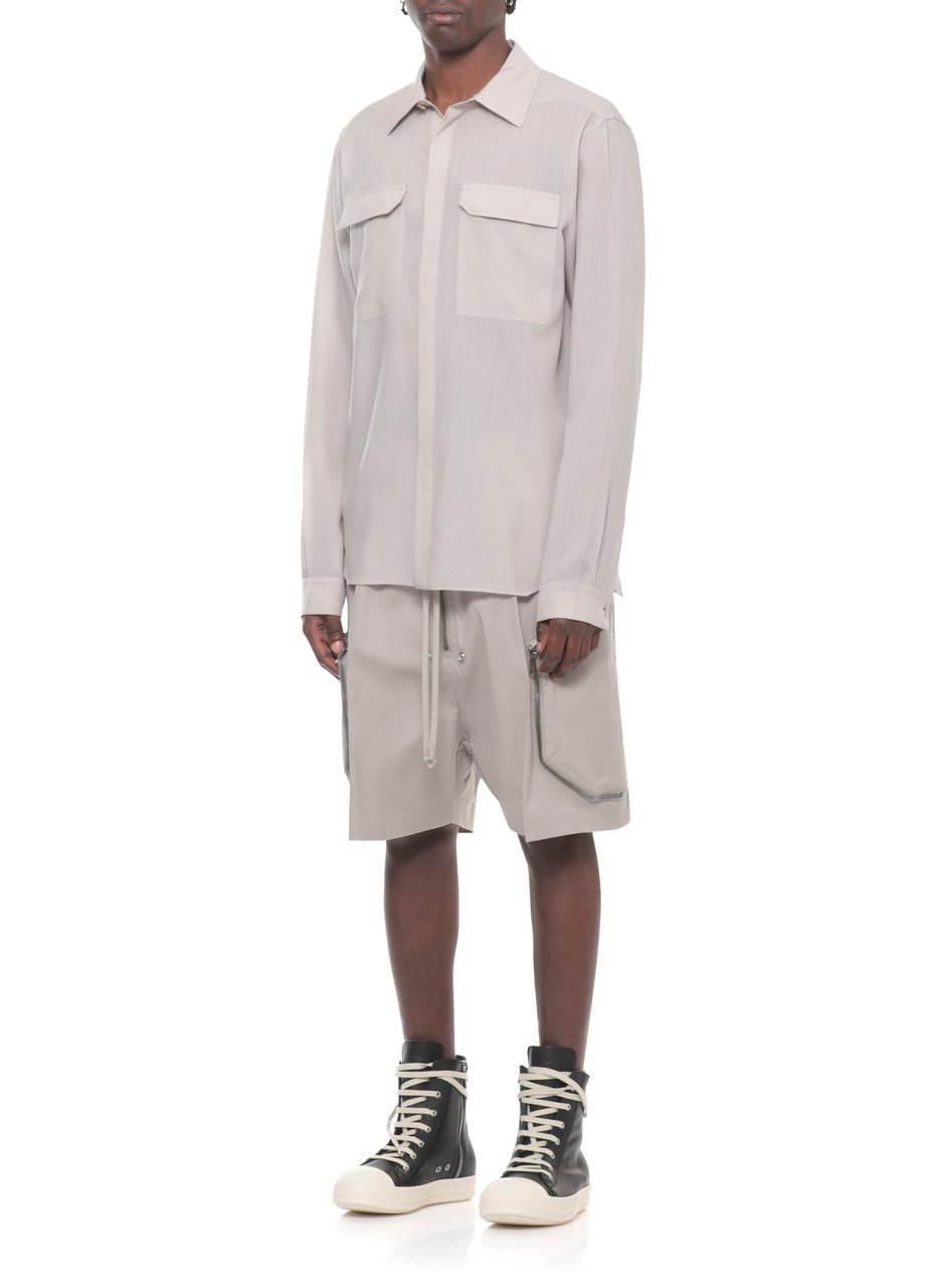 Rick Owens Shirts Beige Beige