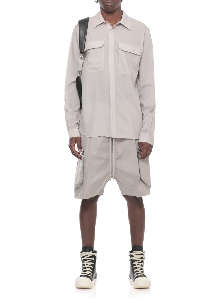 Rick Owens Shirts Beige Beige