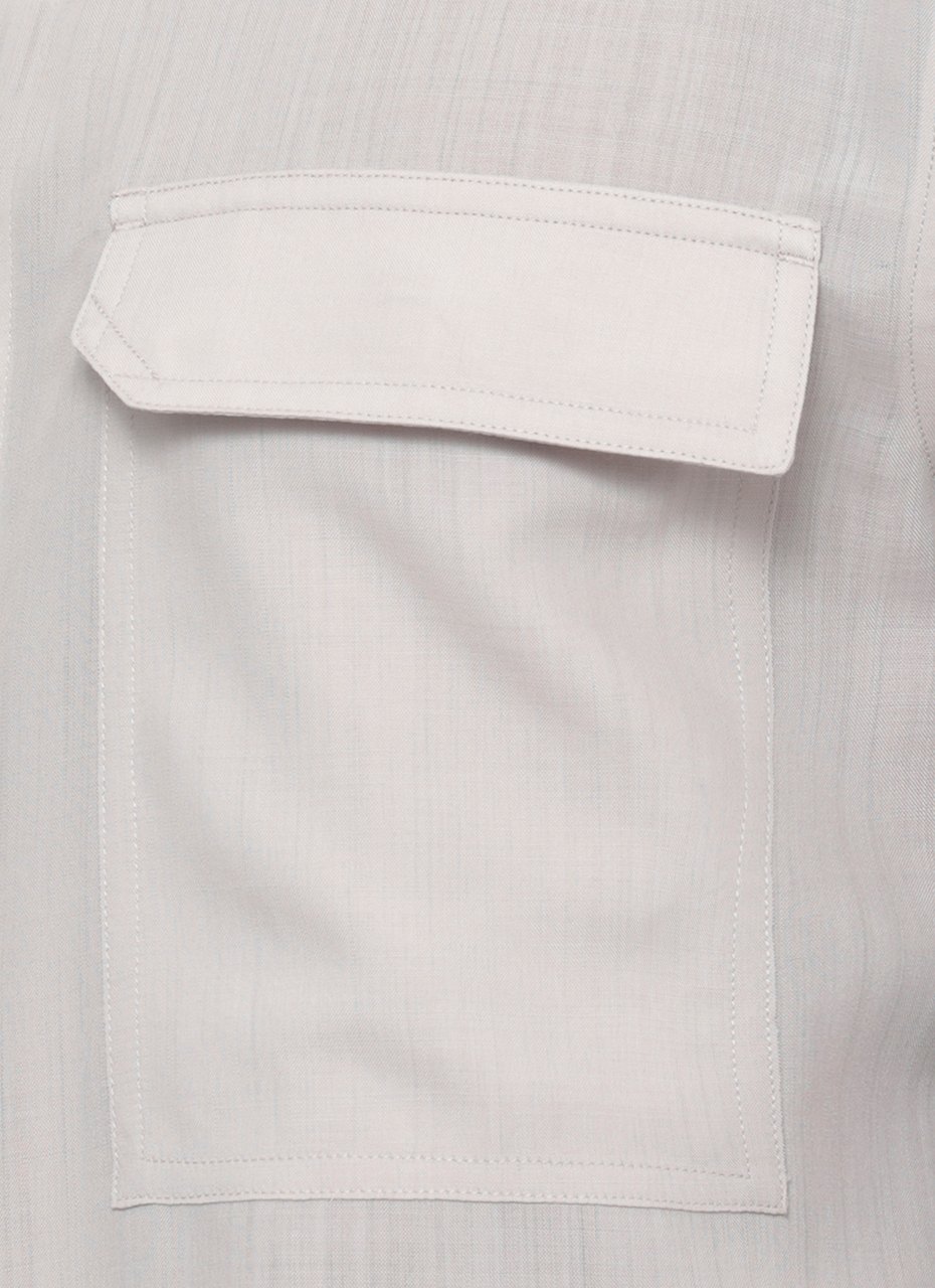 Rick Owens Shirts Beige Beige