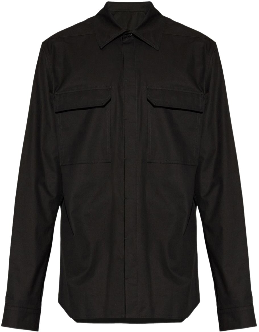 Rick Owens Shirts Black Zwart