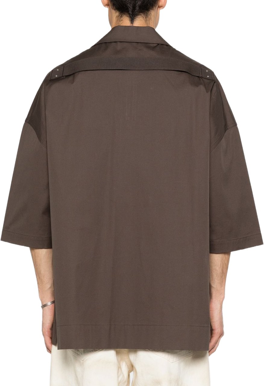 Rick Owens Shirts Grey Taupe