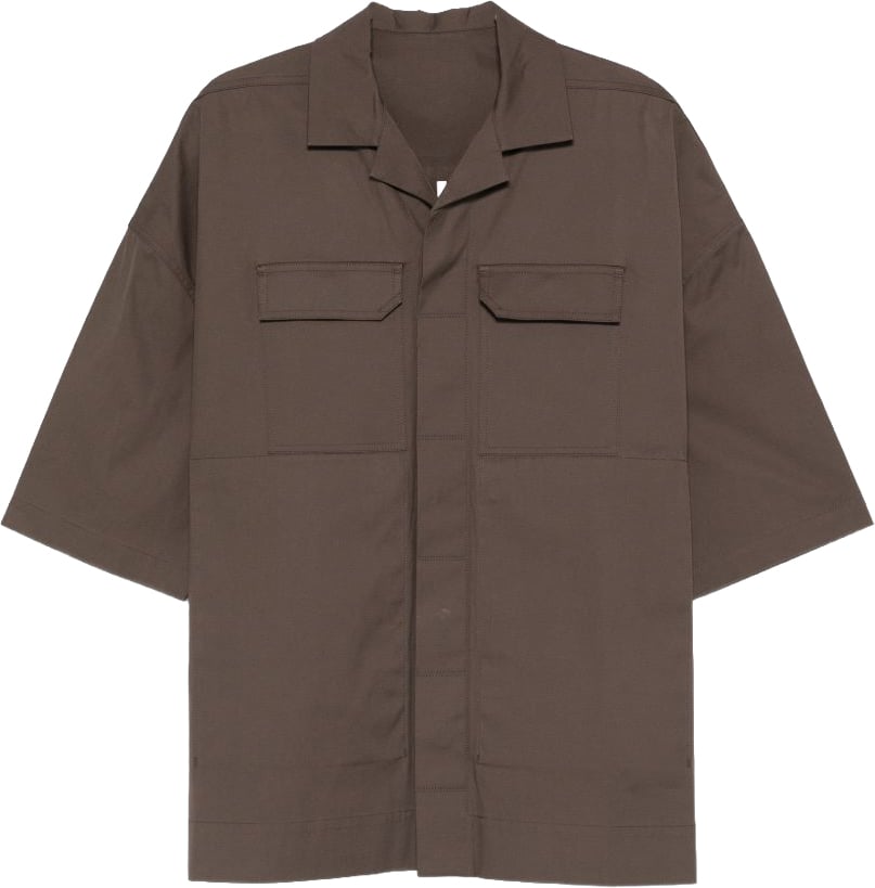 Rick Owens Shirts Grey Taupe