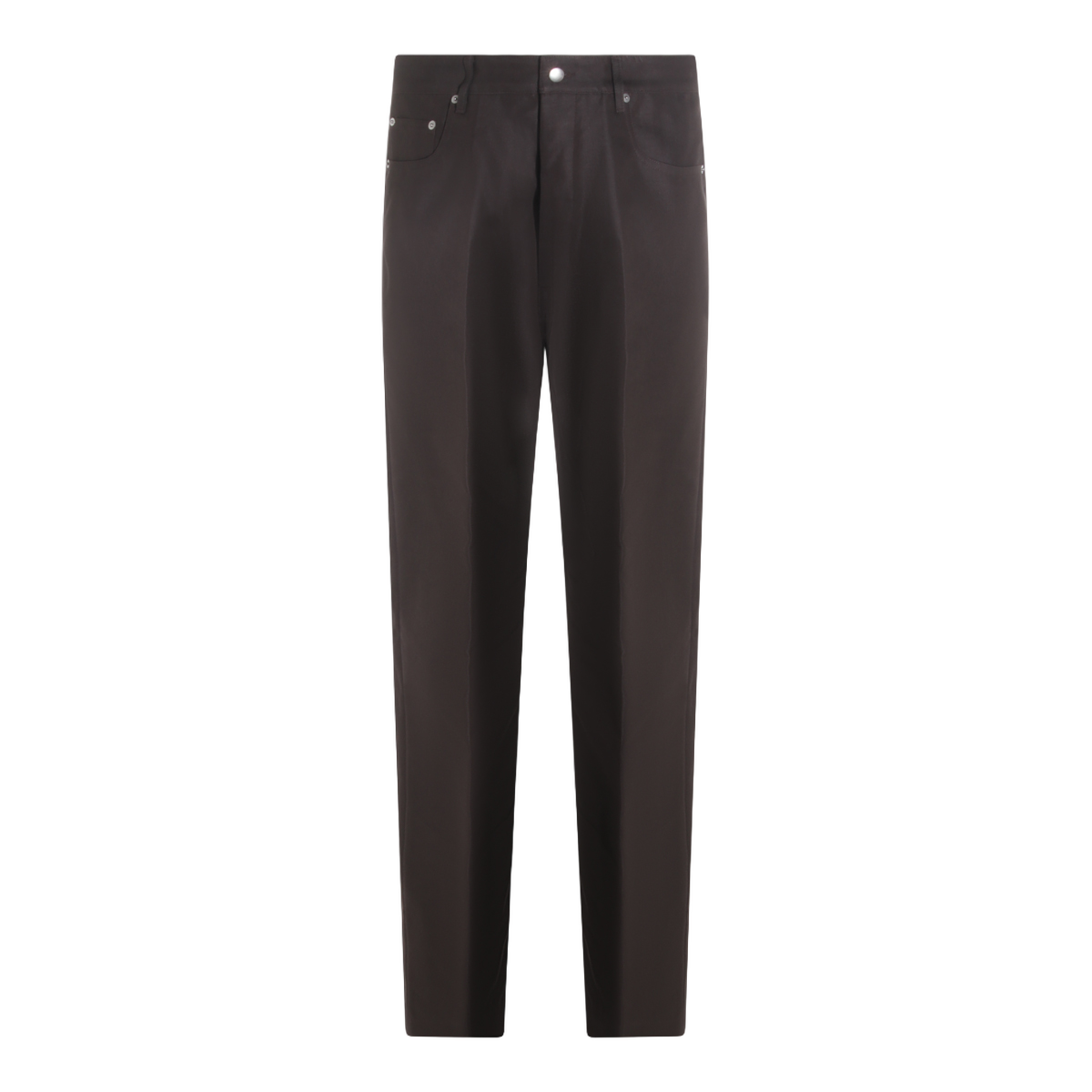 Rick Owens Slim Fit Jeans with Tapered Leg Zwart
