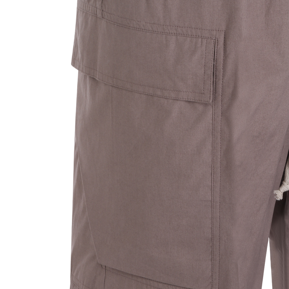 Rick Owens Relaxed Fit Straight Leg Trousers Grijs