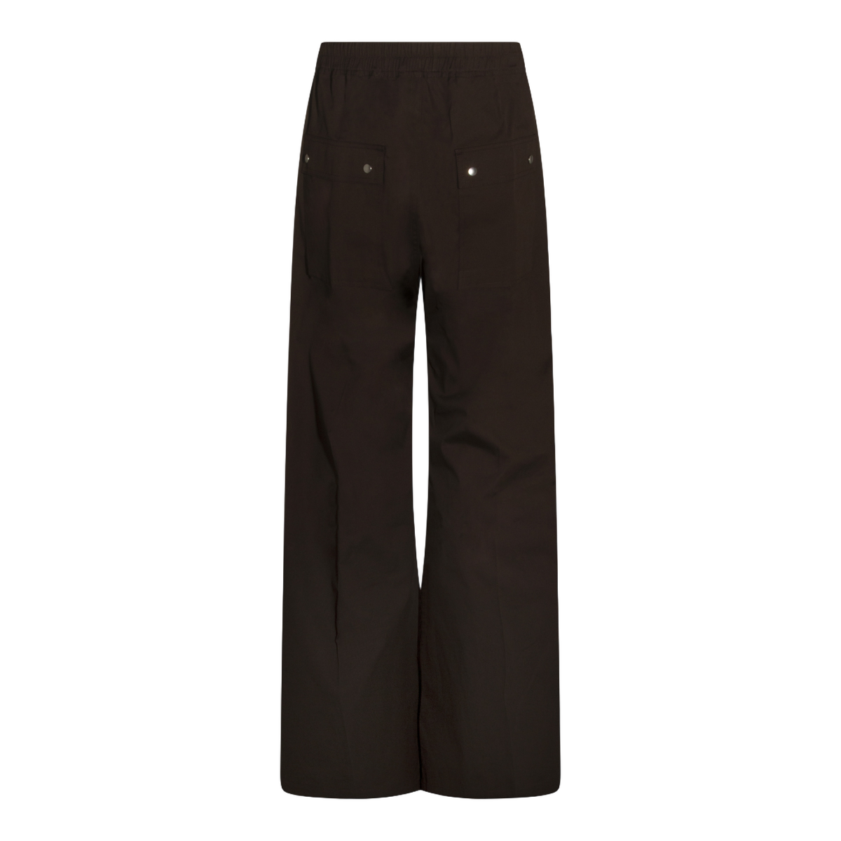 Rick Owens Wide-Leg Trousers With High Waist Zwart