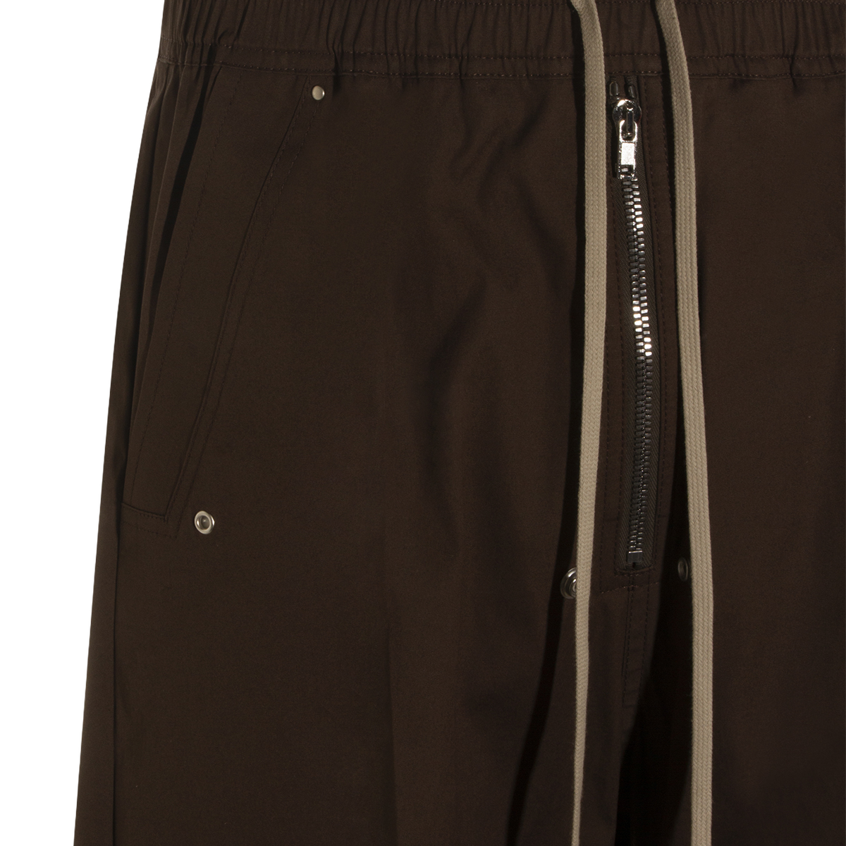 Rick Owens Wide-Leg Trousers With High Waist Zwart