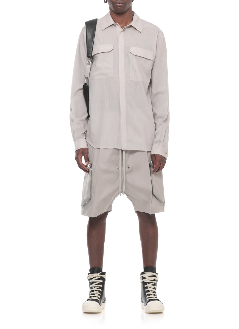 Rick Owens Shorts Beige Beige