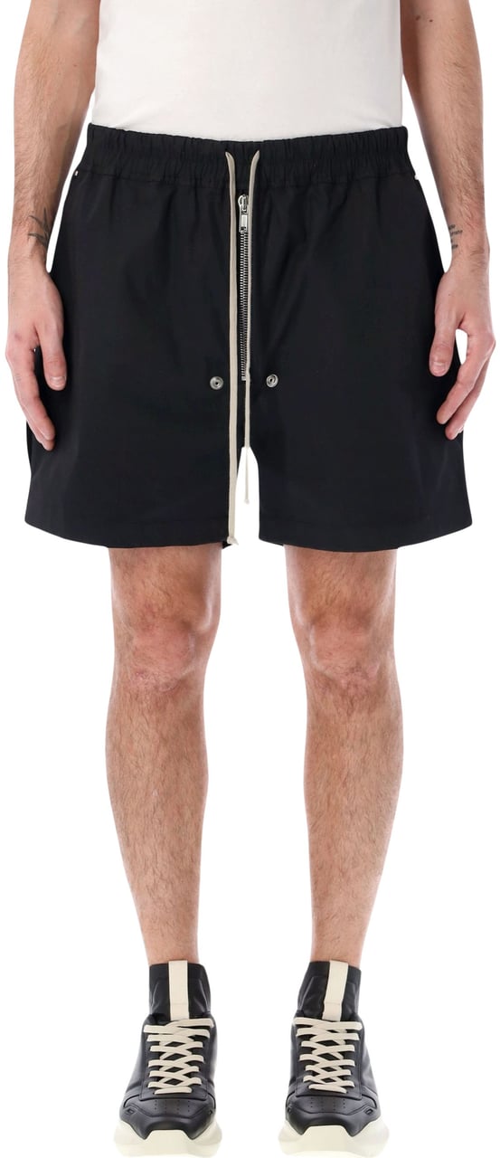 Rick Owens Rick Owens Bela shorts with elastic waist Zwart