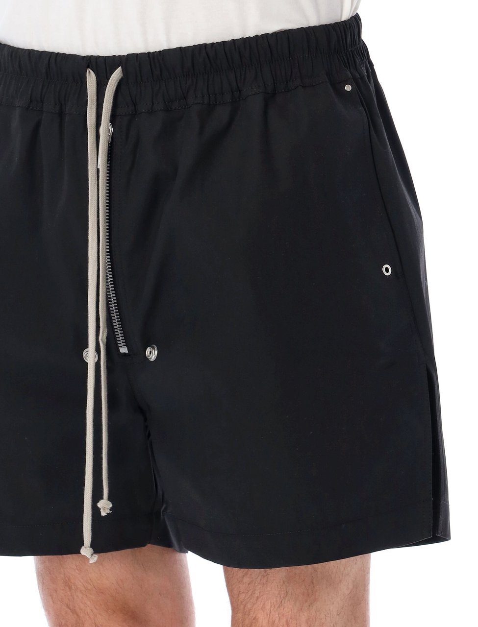 Rick Owens Rick Owens Bela shorts with elastic waist Zwart