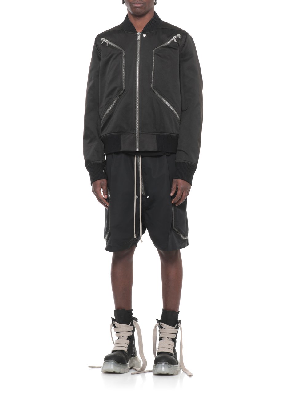 Rick Owens Coats Black Zwart