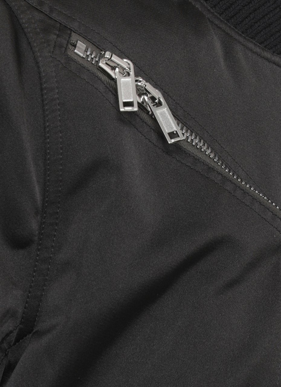 Rick Owens Coats Black Zwart