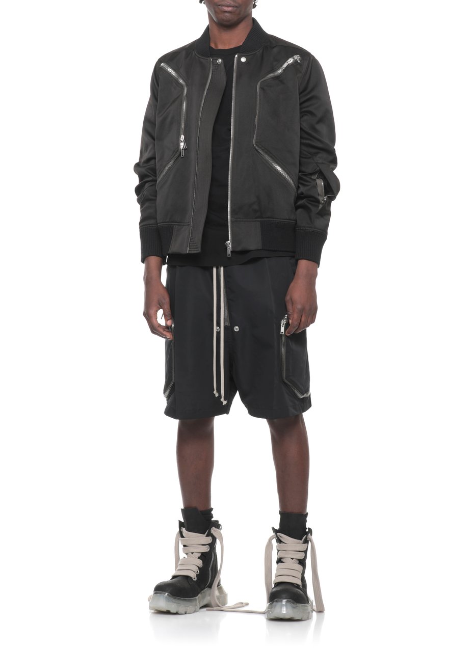 Rick Owens Coats Black Zwart