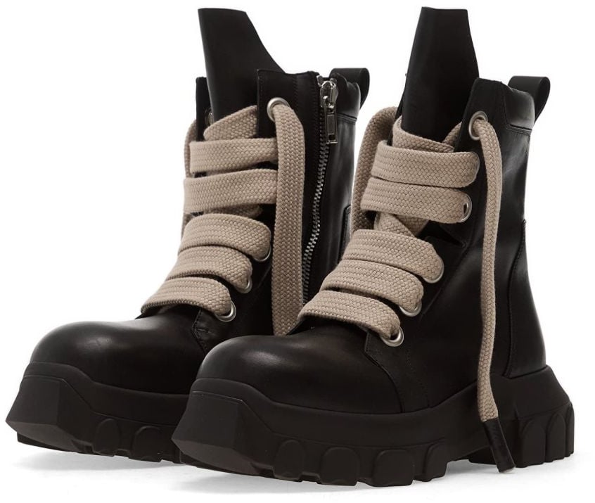 Rick Owens Boots Black Zwart
