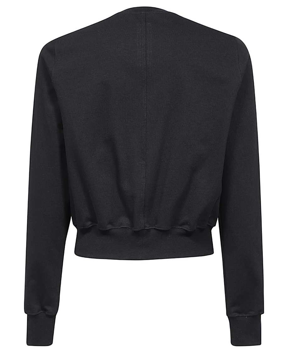 Rick Owens Cotton sweatshirt Zwart
