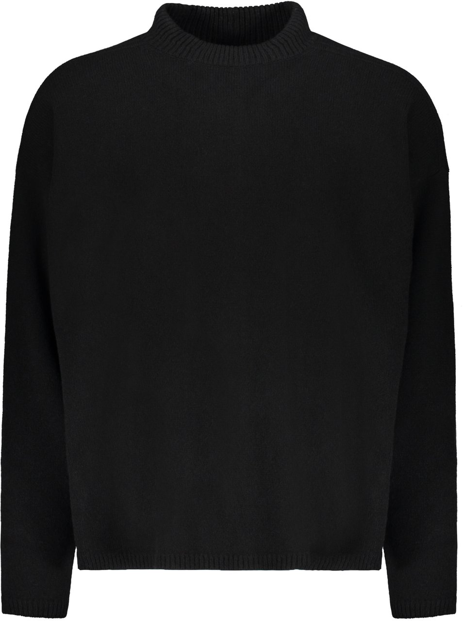 Rick Owens Cashmere turtleneck sweater Zwart