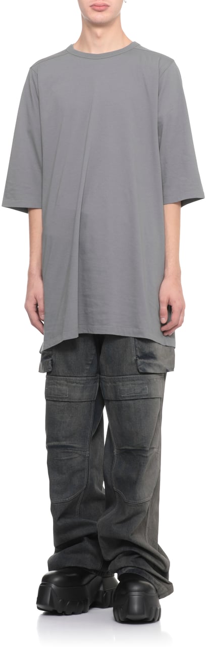 Rick Owens T-Shirts And Polos Grey Grijs