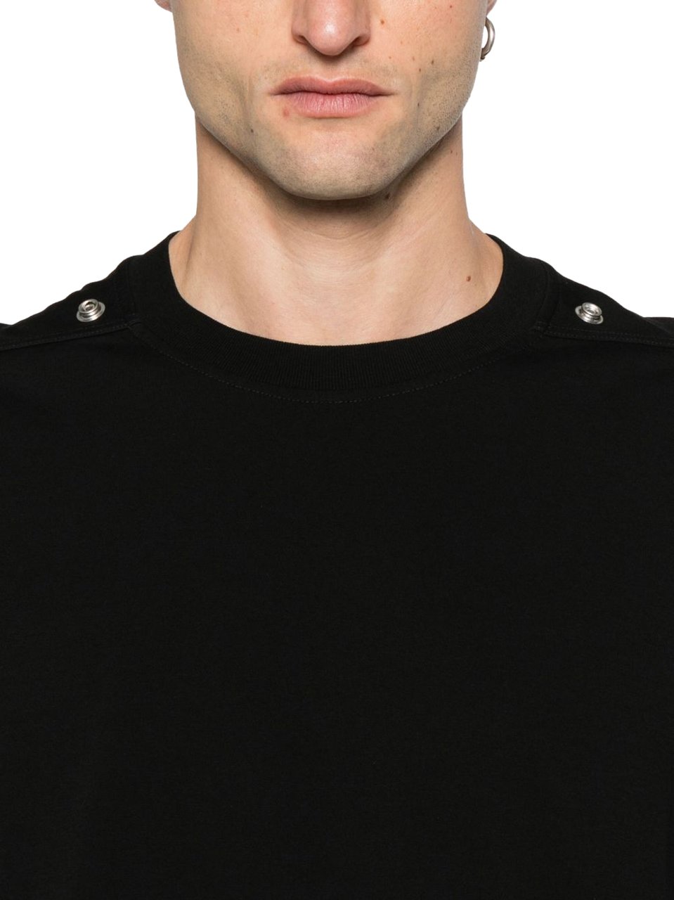 Rick Owens T-Shirts And Polos Black Zwart