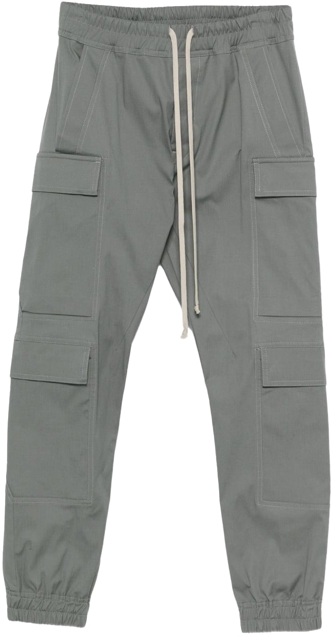 Rick Owens Trousers Blue Blauw