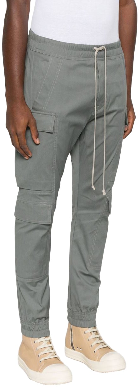 Rick Owens Trousers Blue Blauw