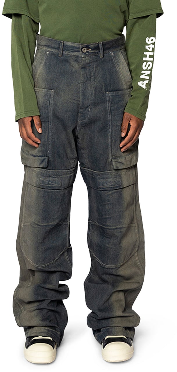Rick Owens STEFAN CARGO DARKDUST DEGRADE Grijs