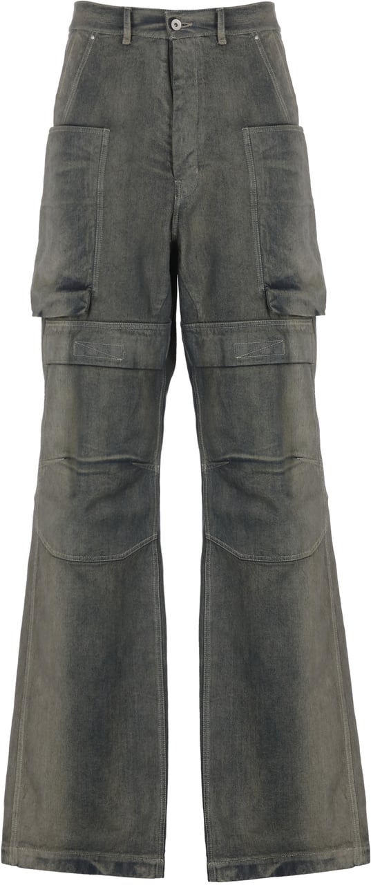 Rick Owens Jeans Grey Grijs